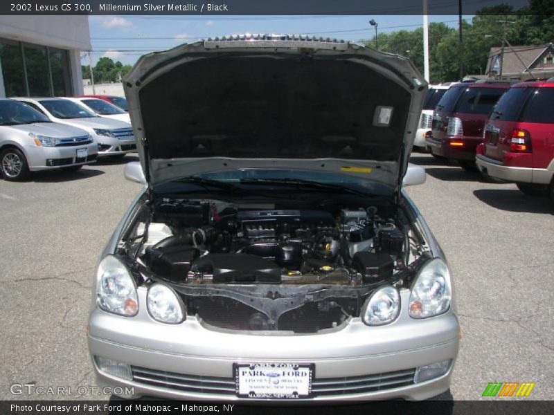 Millennium Silver Metallic / Black 2002 Lexus GS 300