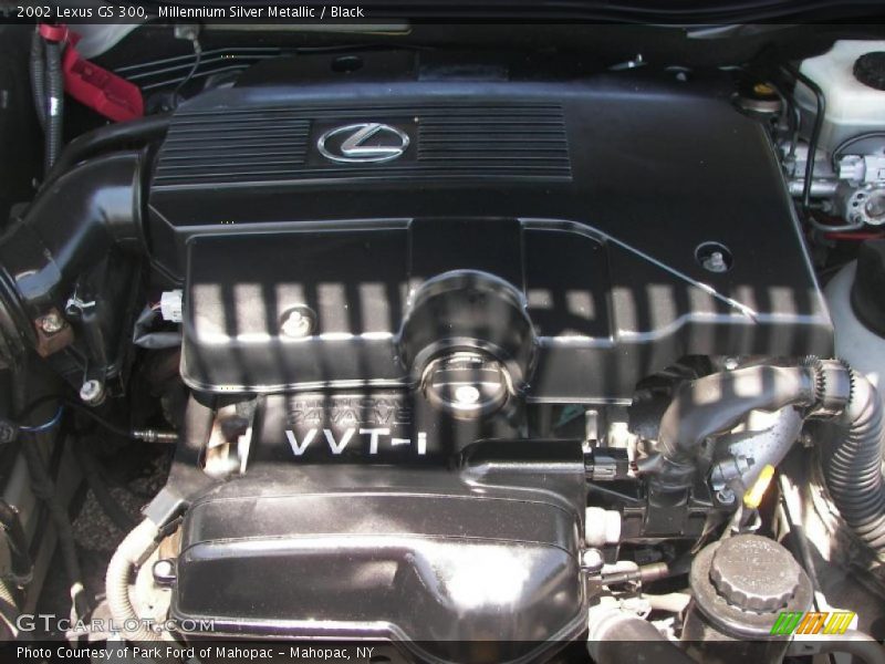 Millennium Silver Metallic / Black 2002 Lexus GS 300