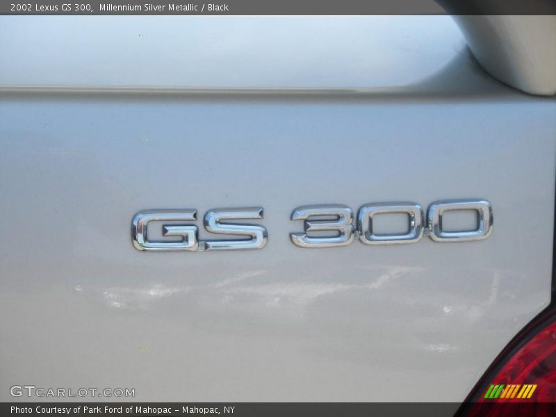 Millennium Silver Metallic / Black 2002 Lexus GS 300