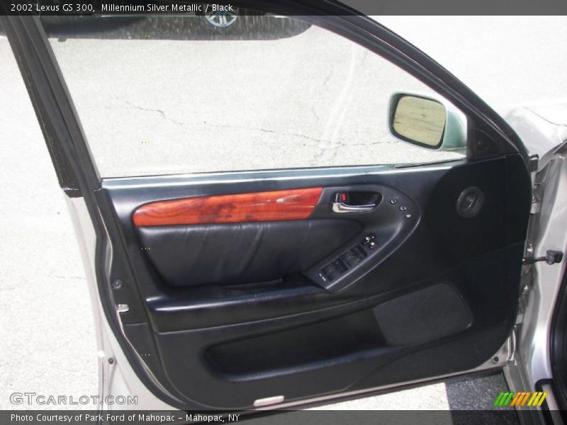 Millennium Silver Metallic / Black 2002 Lexus GS 300