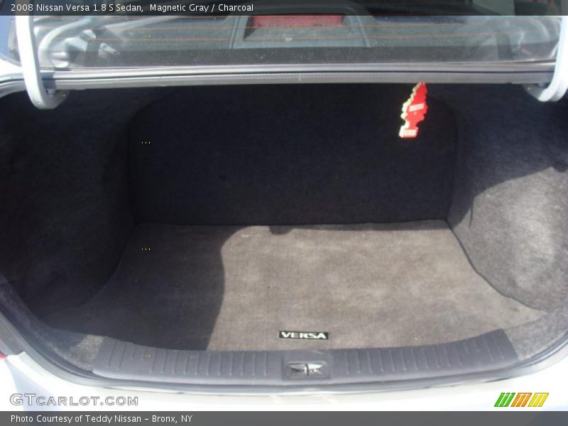 Magnetic Gray / Charcoal 2008 Nissan Versa 1.8 S Sedan