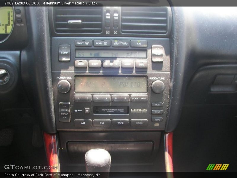 Millennium Silver Metallic / Black 2002 Lexus GS 300