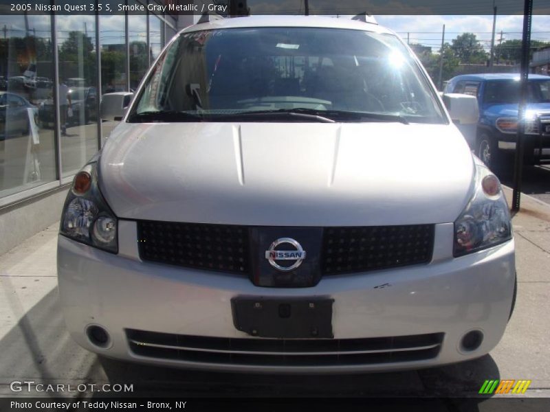 Smoke Gray Metallic / Gray 2005 Nissan Quest 3.5 S
