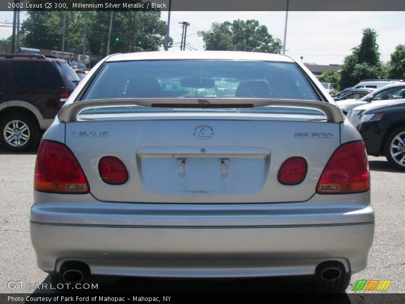 Millennium Silver Metallic / Black 2002 Lexus GS 300