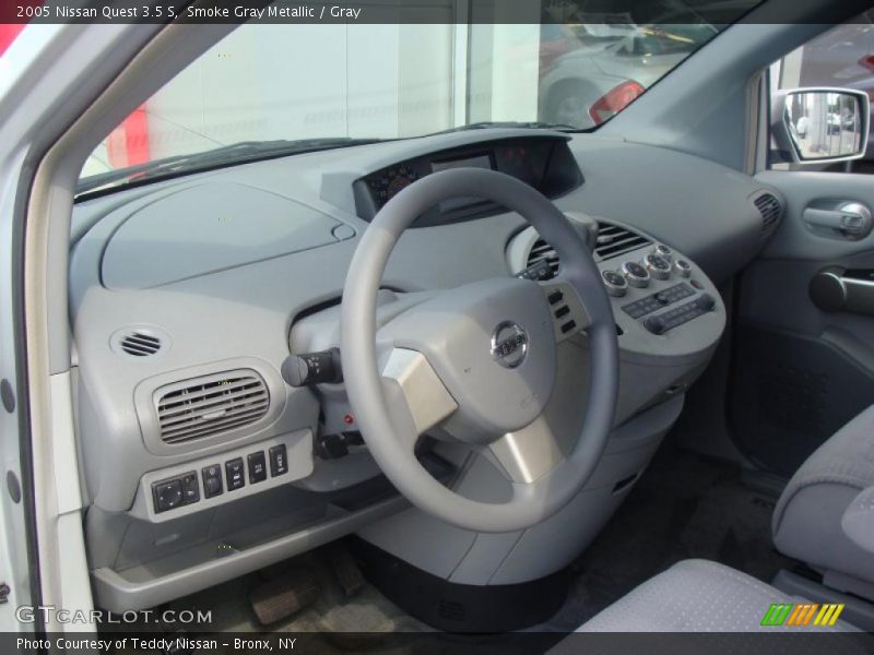 Smoke Gray Metallic / Gray 2005 Nissan Quest 3.5 S