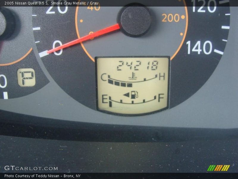 Smoke Gray Metallic / Gray 2005 Nissan Quest 3.5 S
