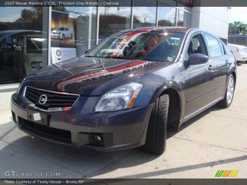 Precision Gray Metallic / Charcoal 2007 Nissan Maxima 3.5 SE