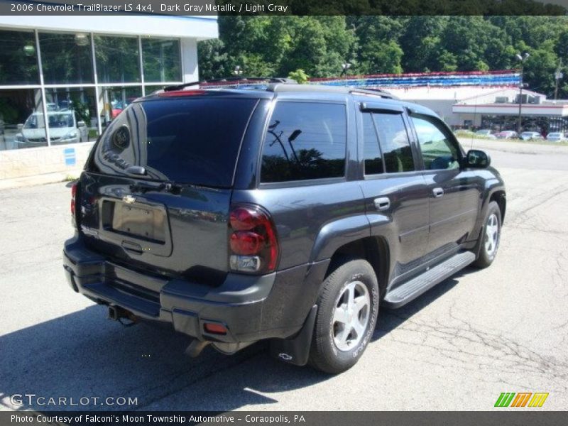 Dark Gray Metallic / Light Gray 2006 Chevrolet TrailBlazer LS 4x4