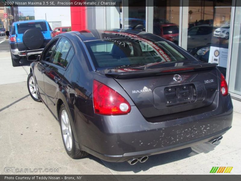 Precision Gray Metallic / Charcoal 2007 Nissan Maxima 3.5 SE