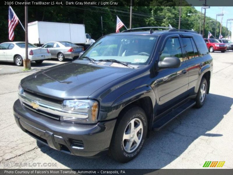 Dark Gray Metallic / Light Gray 2006 Chevrolet TrailBlazer LS 4x4