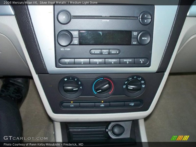 Silver Frost Metallic / Medium Light Stone 2006 Mercury Milan V6