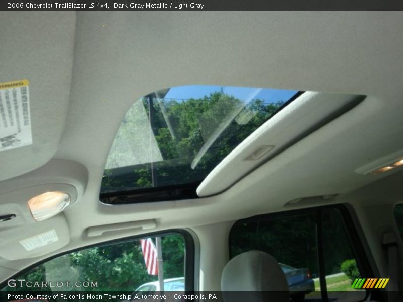 Dark Gray Metallic / Light Gray 2006 Chevrolet TrailBlazer LS 4x4