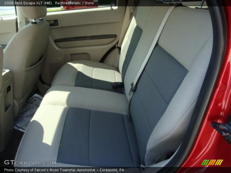 Redfire Metallic / Stone 2008 Ford Escape XLT 4WD
