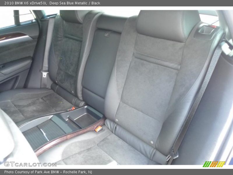 Deep Sea Blue Metallic / Black 2010 BMW X6 xDrive50i
