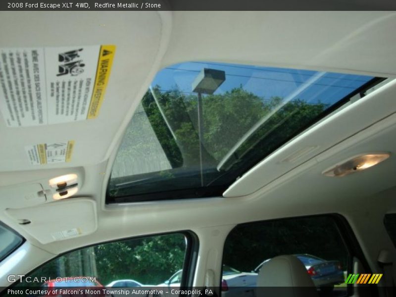 Redfire Metallic / Stone 2008 Ford Escape XLT 4WD