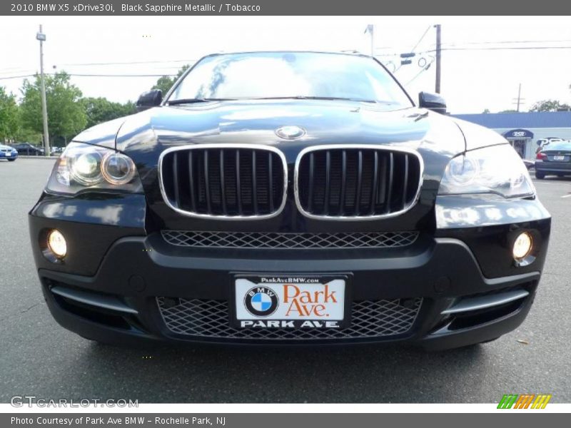 Black Sapphire Metallic / Tobacco 2010 BMW X5 xDrive30i