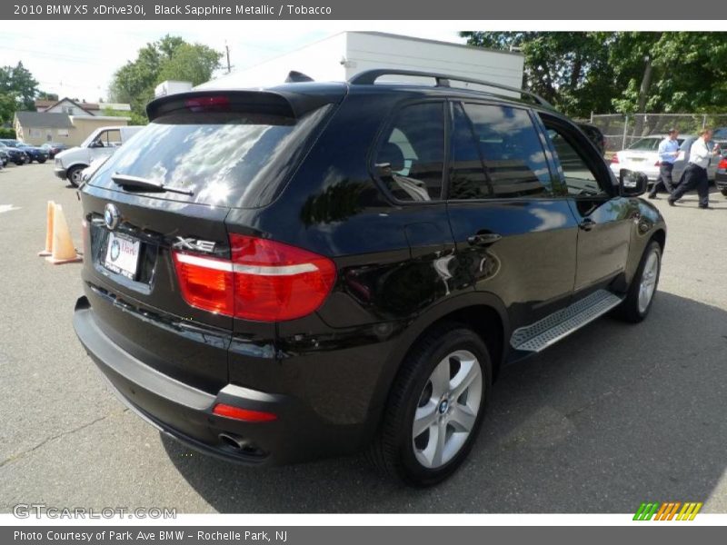 Black Sapphire Metallic / Tobacco 2010 BMW X5 xDrive30i