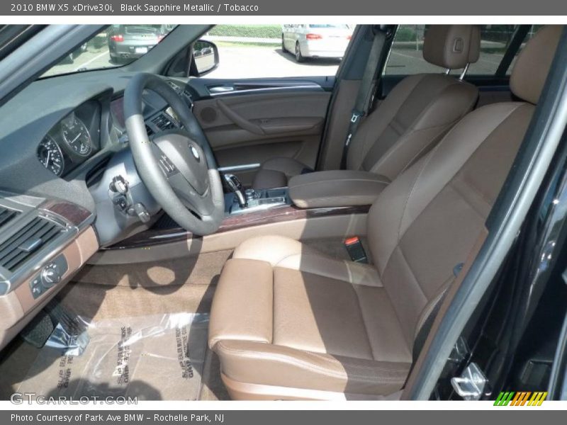 Black Sapphire Metallic / Tobacco 2010 BMW X5 xDrive30i