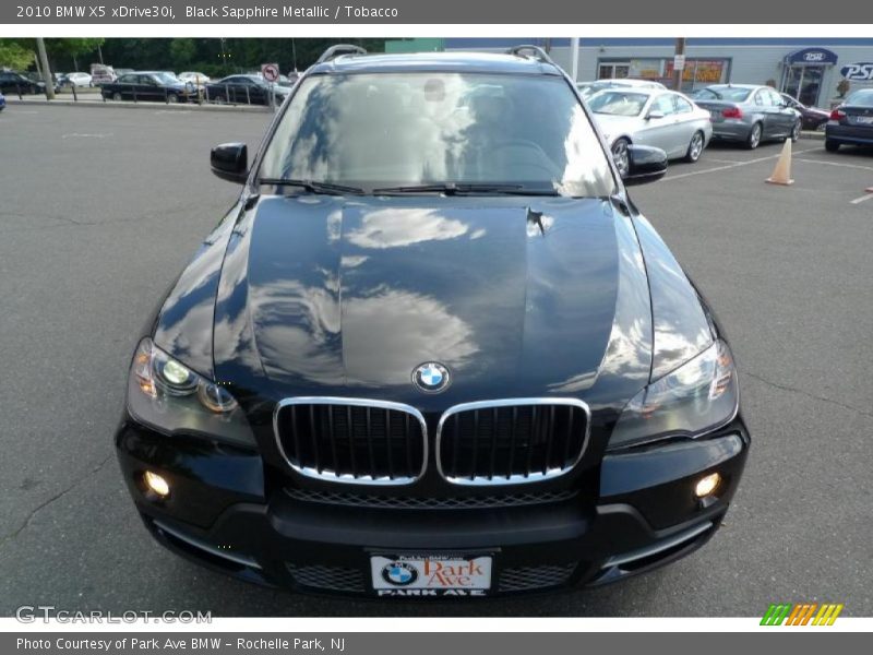 Black Sapphire Metallic / Tobacco 2010 BMW X5 xDrive30i