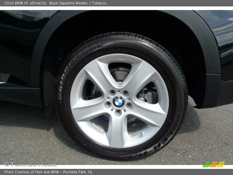 Black Sapphire Metallic / Tobacco 2010 BMW X5 xDrive30i