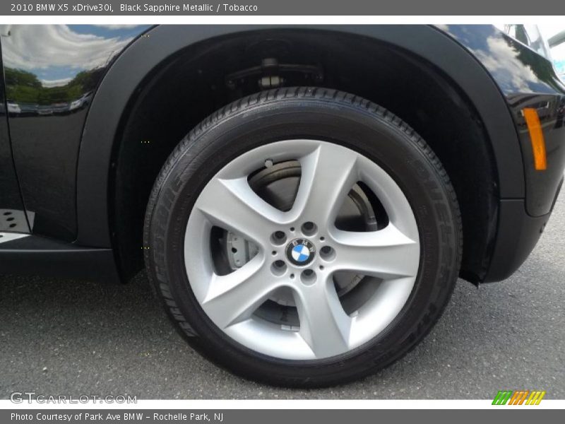 Black Sapphire Metallic / Tobacco 2010 BMW X5 xDrive30i