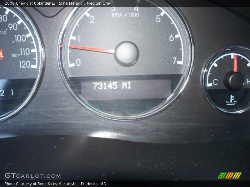 Slate Metallic / Medium Gray 2008 Chevrolet Uplander LS