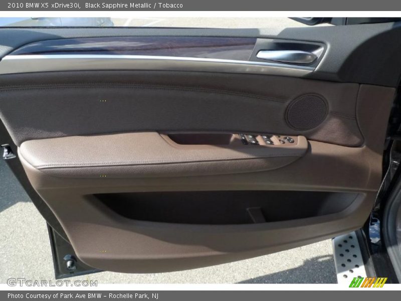 Black Sapphire Metallic / Tobacco 2010 BMW X5 xDrive30i