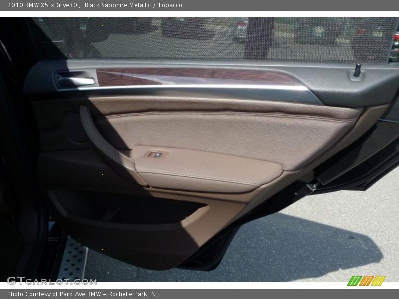 Black Sapphire Metallic / Tobacco 2010 BMW X5 xDrive30i