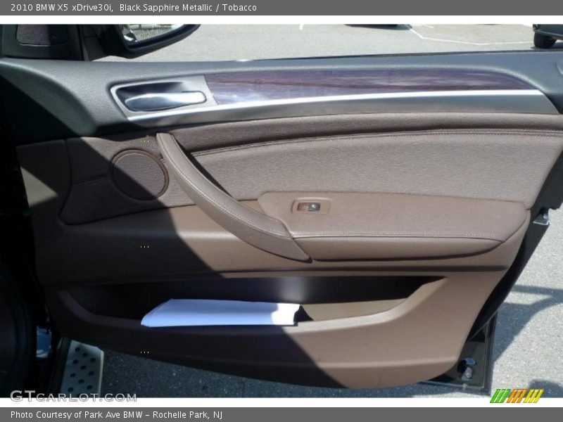 Black Sapphire Metallic / Tobacco 2010 BMW X5 xDrive30i