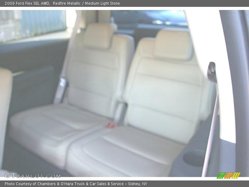 Redfire Metallic / Medium Light Stone 2009 Ford Flex SEL AWD