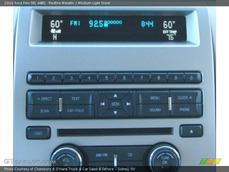 Redfire Metallic / Medium Light Stone 2009 Ford Flex SEL AWD