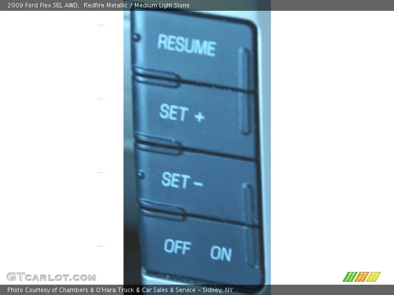 Redfire Metallic / Medium Light Stone 2009 Ford Flex SEL AWD