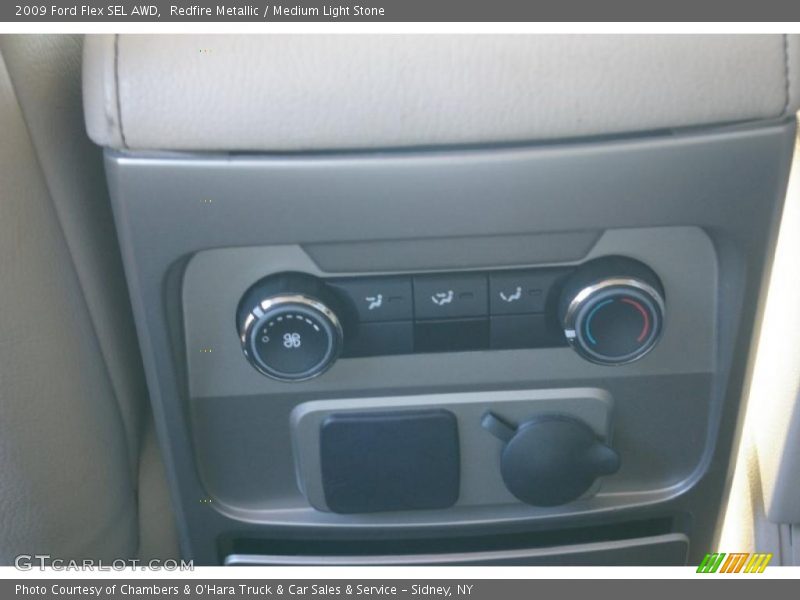 Redfire Metallic / Medium Light Stone 2009 Ford Flex SEL AWD