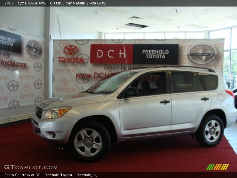 Classic Silver Metallic / Ash Gray 2007 Toyota RAV4 4WD