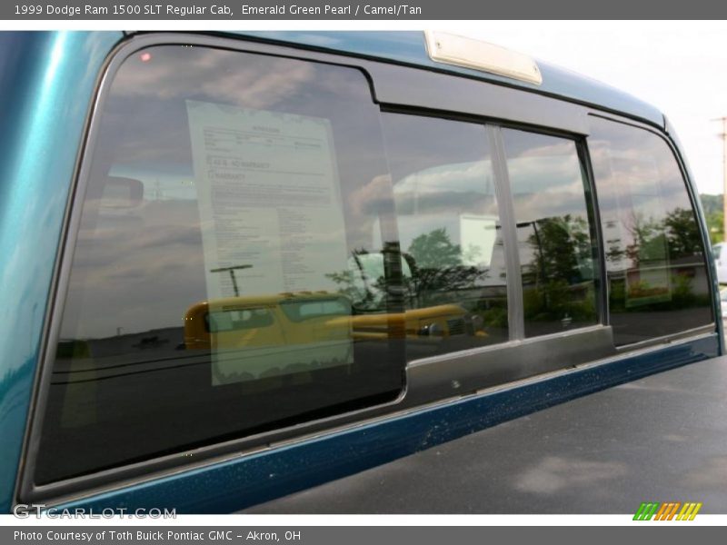 Emerald Green Pearl / Camel/Tan 1999 Dodge Ram 1500 SLT Regular Cab