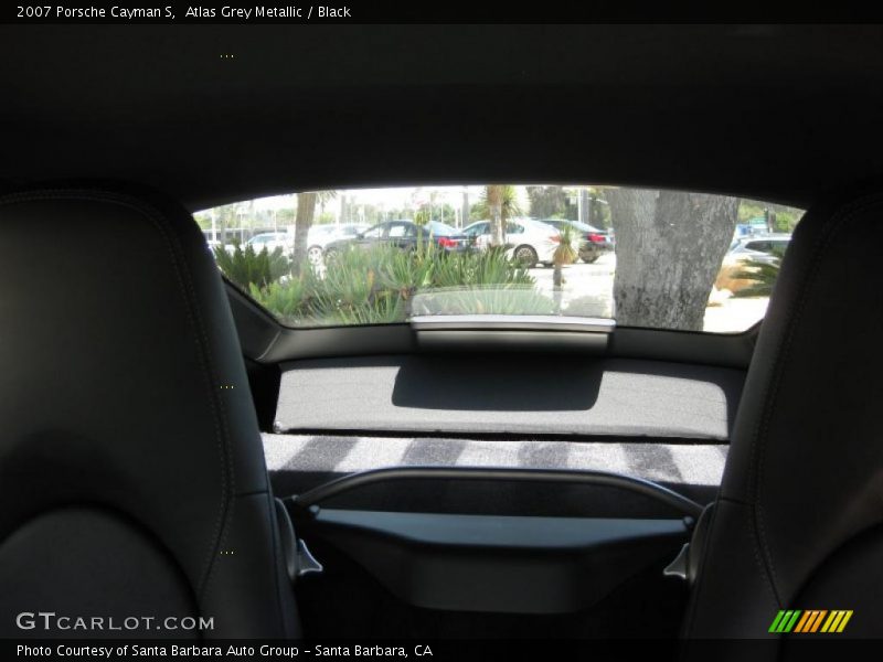 Atlas Grey Metallic / Black 2007 Porsche Cayman S