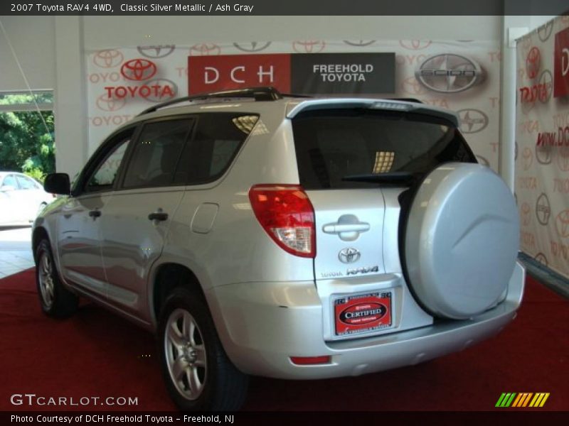Classic Silver Metallic / Ash Gray 2007 Toyota RAV4 4WD