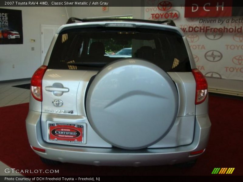Classic Silver Metallic / Ash Gray 2007 Toyota RAV4 4WD