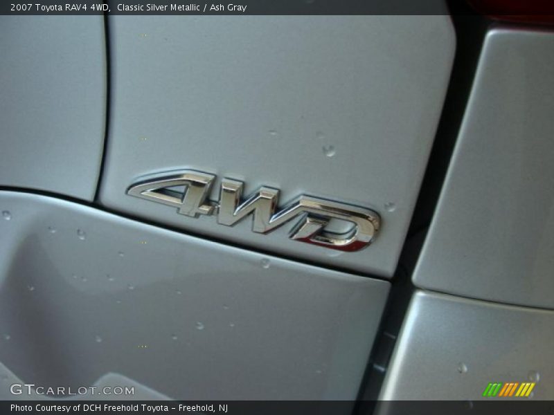 Classic Silver Metallic / Ash Gray 2007 Toyota RAV4 4WD
