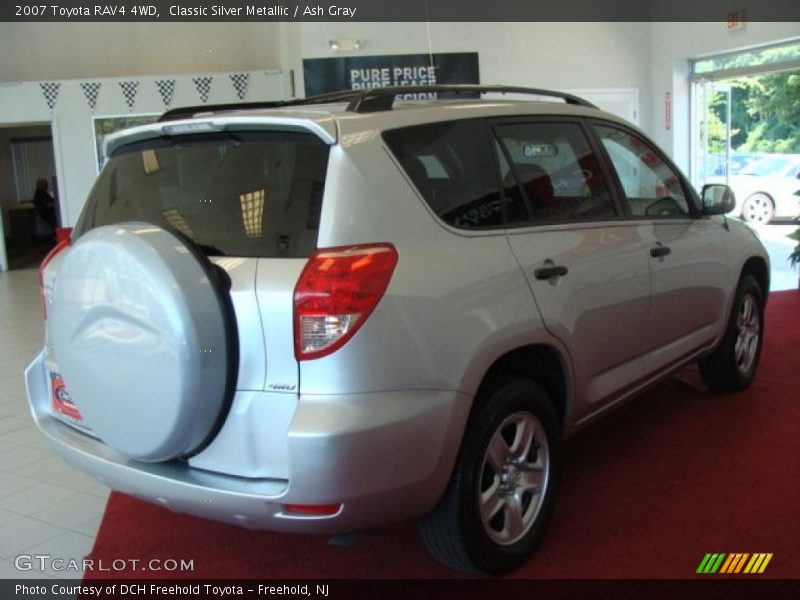 Classic Silver Metallic / Ash Gray 2007 Toyota RAV4 4WD