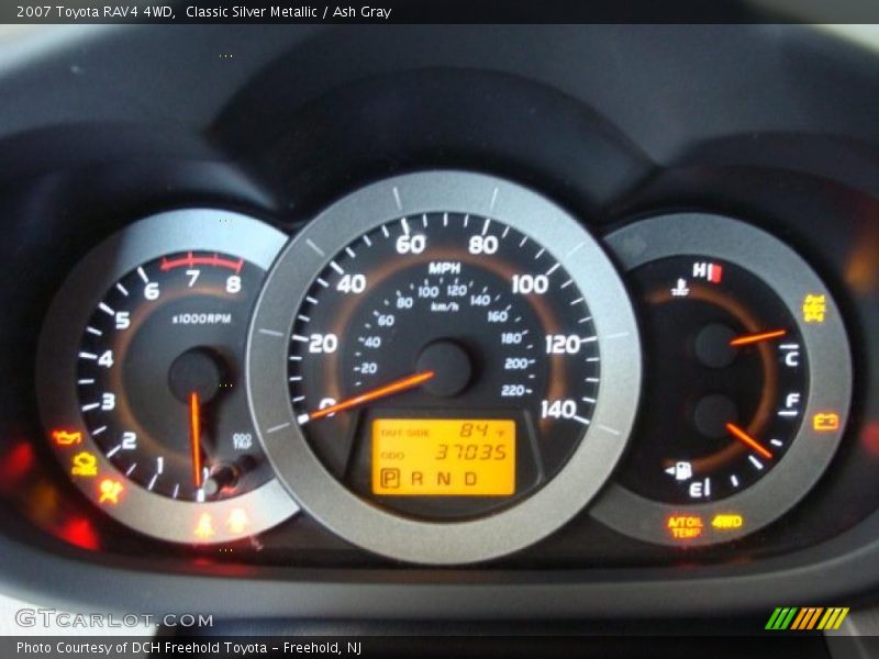 Classic Silver Metallic / Ash Gray 2007 Toyota RAV4 4WD