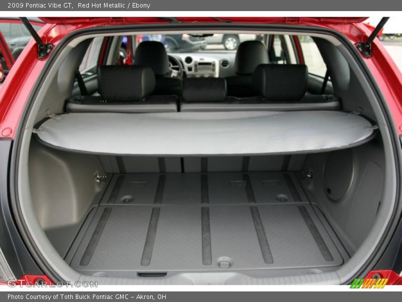Red Hot Metallic / Ebony 2009 Pontiac Vibe GT