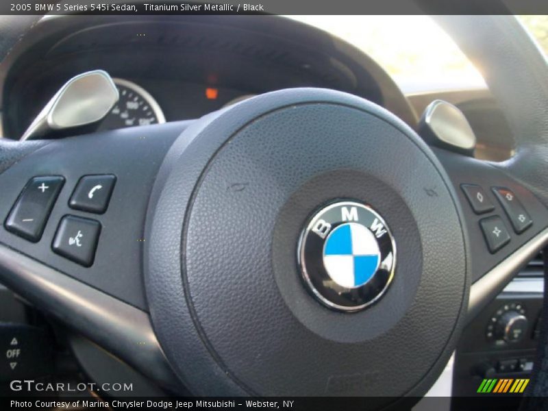  2005 5 Series 545i Sedan 6 Speed SMG Sequential Manual Shifter
