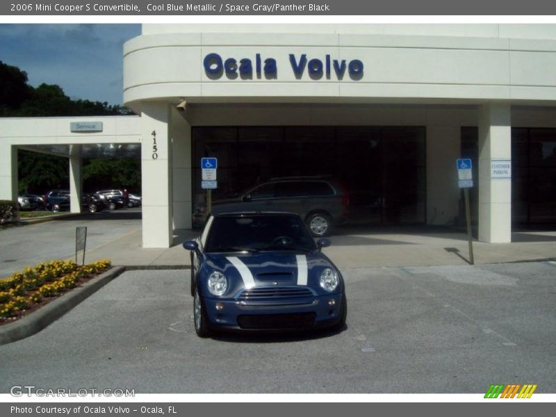 Cool Blue Metallic / Space Gray/Panther Black 2006 Mini Cooper S Convertible
