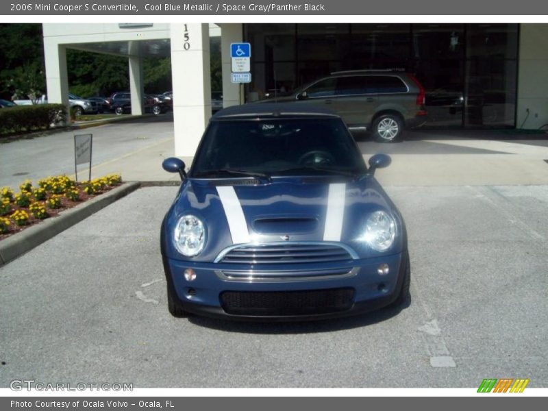 Cool Blue Metallic / Space Gray/Panther Black 2006 Mini Cooper S Convertible