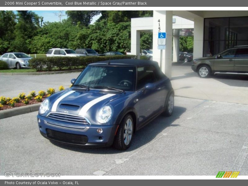 Cool Blue Metallic / Space Gray/Panther Black 2006 Mini Cooper S Convertible