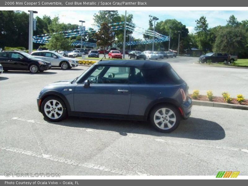 Cool Blue Metallic / Space Gray/Panther Black 2006 Mini Cooper S Convertible