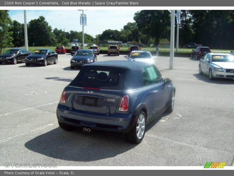 Cool Blue Metallic / Space Gray/Panther Black 2006 Mini Cooper S Convertible