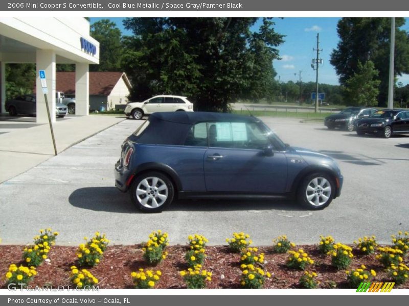Cool Blue Metallic / Space Gray/Panther Black 2006 Mini Cooper S Convertible