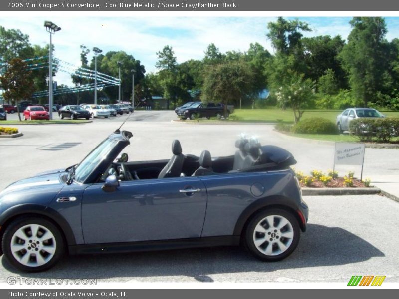 Cool Blue Metallic / Space Gray/Panther Black 2006 Mini Cooper S Convertible